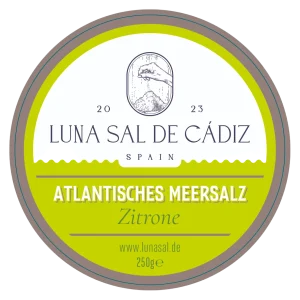 Luna Sal de Cádiz – Zitrone 130g